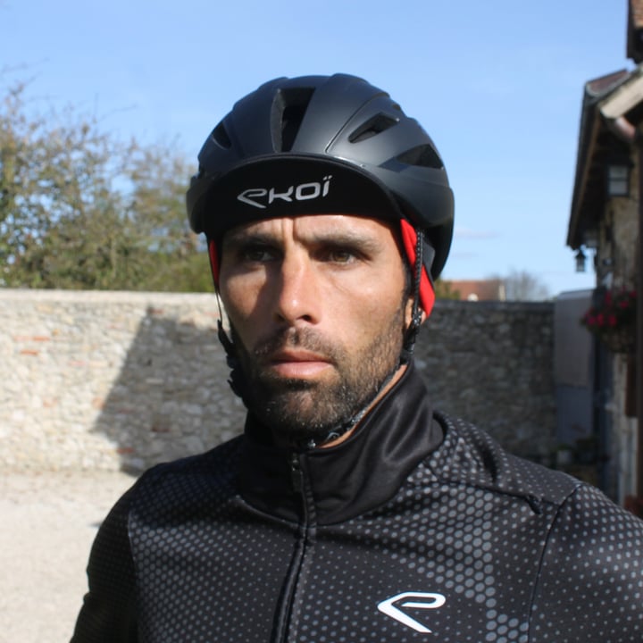 Casquette Vélo Hiver EKOI Noire