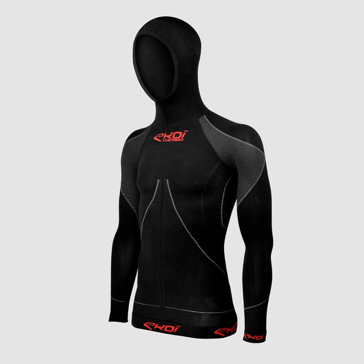 Sous-maillot ekoi thermo capuche noir 2021