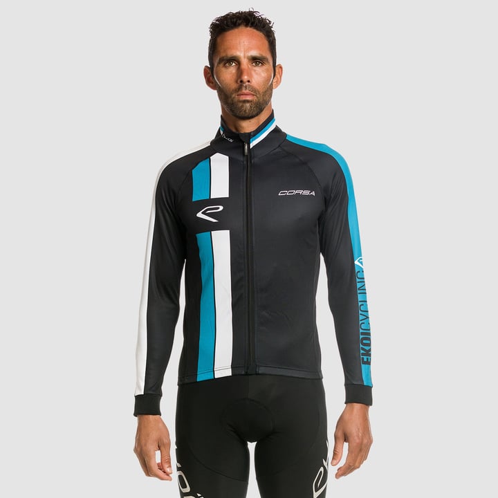 Maillot hiver EKOI CORSA Noir Bleu