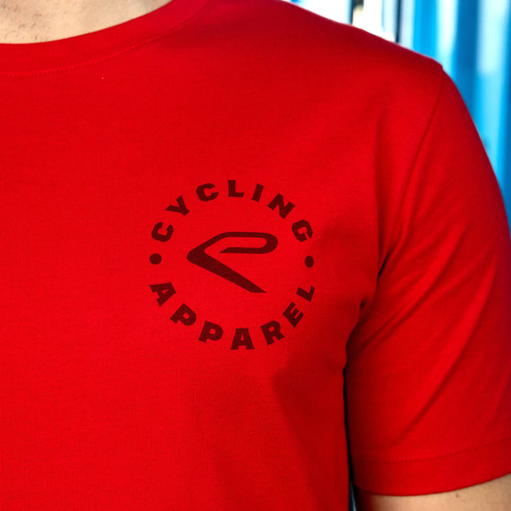 Tee-Shirt EKOI TEE CYCLING APPAREL Rouge