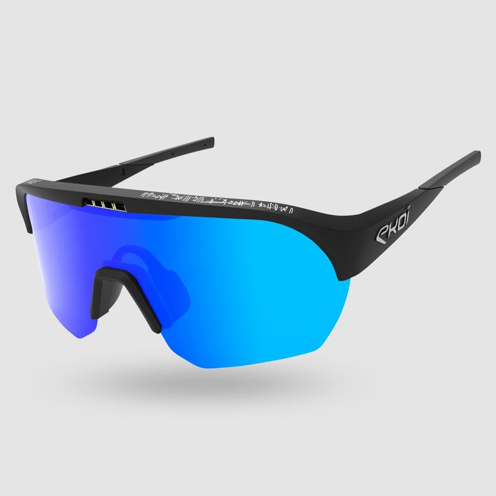 Lunettes électroniques EKOI E-LENS EVO Noir Revo bleu