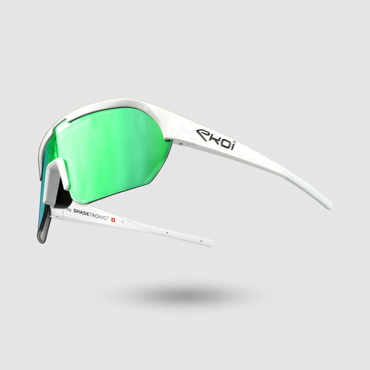 Lunettes electroniques EKOI E-LENS EVO Blanc Revo vert