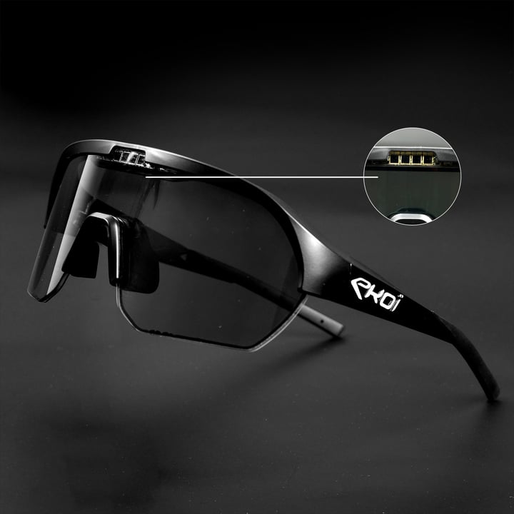Lunettes electroniques EKOI E-LENS EVO Noir Revo vert