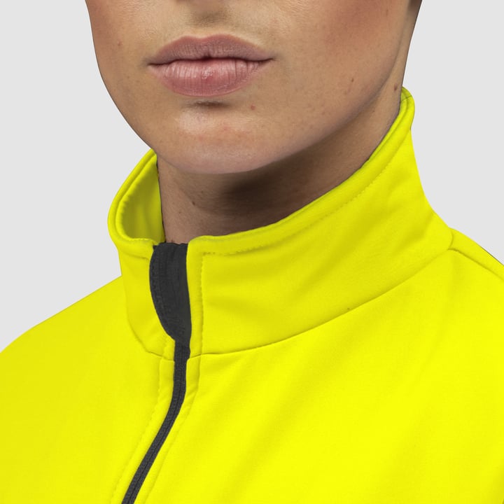 Veste Thermique avec membrane déperlante Femme EKOI SUPER SOFT Jaune