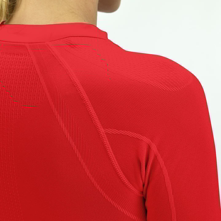 SOUS-MAILLOT THERMO COL ROND EKOI EDEN ROUGE