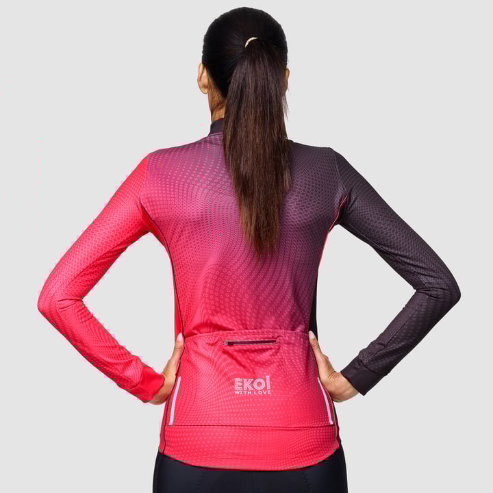 MAILLOT MANCHES LONGUES FEMME EKOI GLOW SHADES NOIR