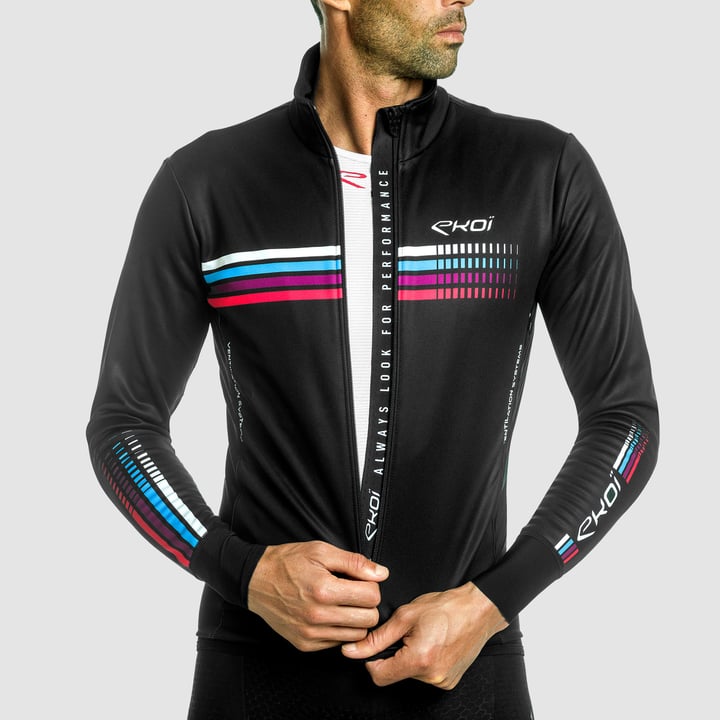Veste thermique EKOI RAINBOW Noir