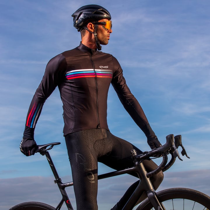 Maillot manches longues EKOI RAINBOW Noir
