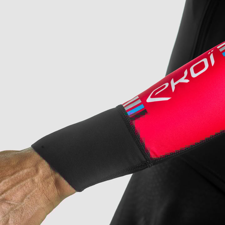 Maillot manches longues EKOI RAINBOW Rouge