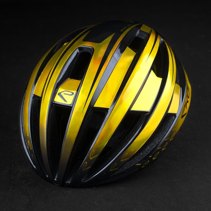 Casque EKOI GARA STAR LTD Chrome Gold