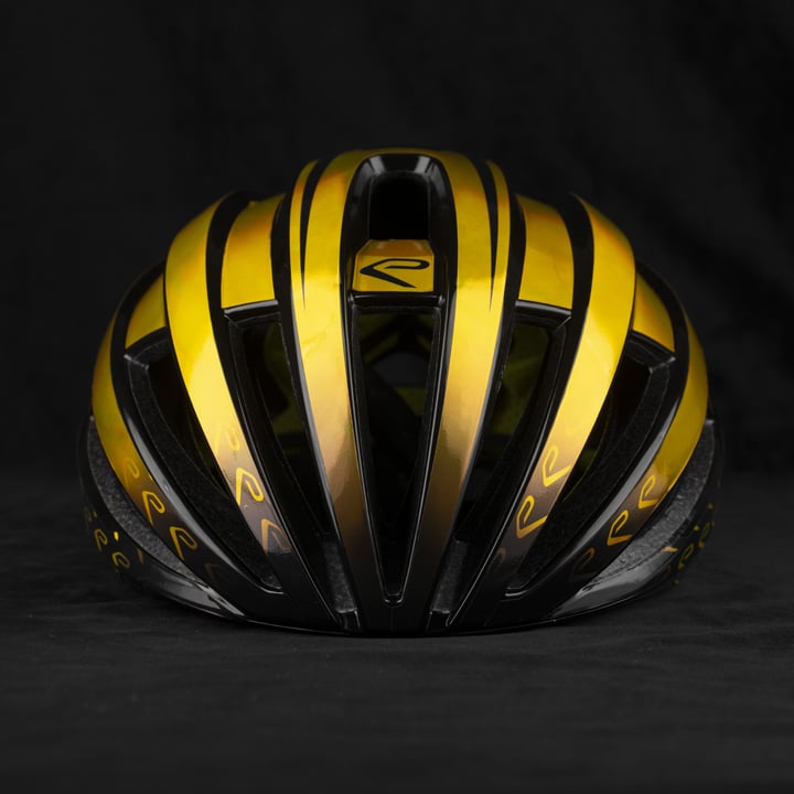 Casque EKOI GARA STAR LTD Chrome Gold