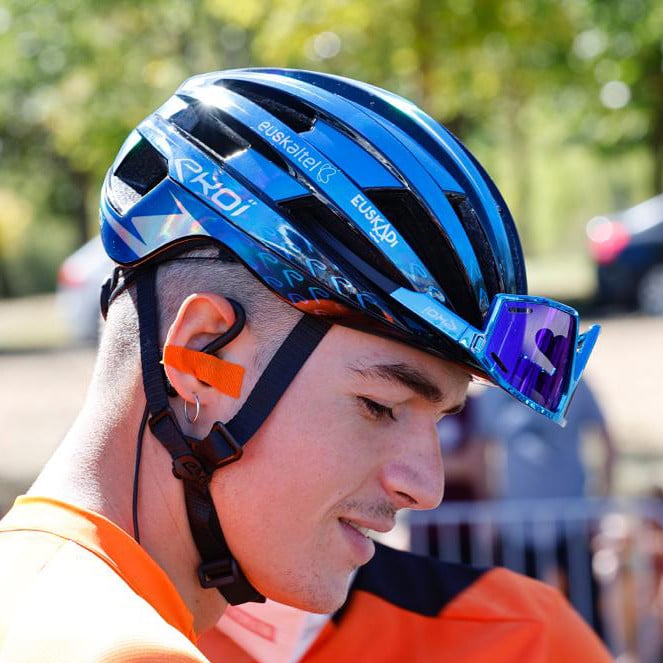 Casque EKOI GARA STAR LTD Chrome Bleu