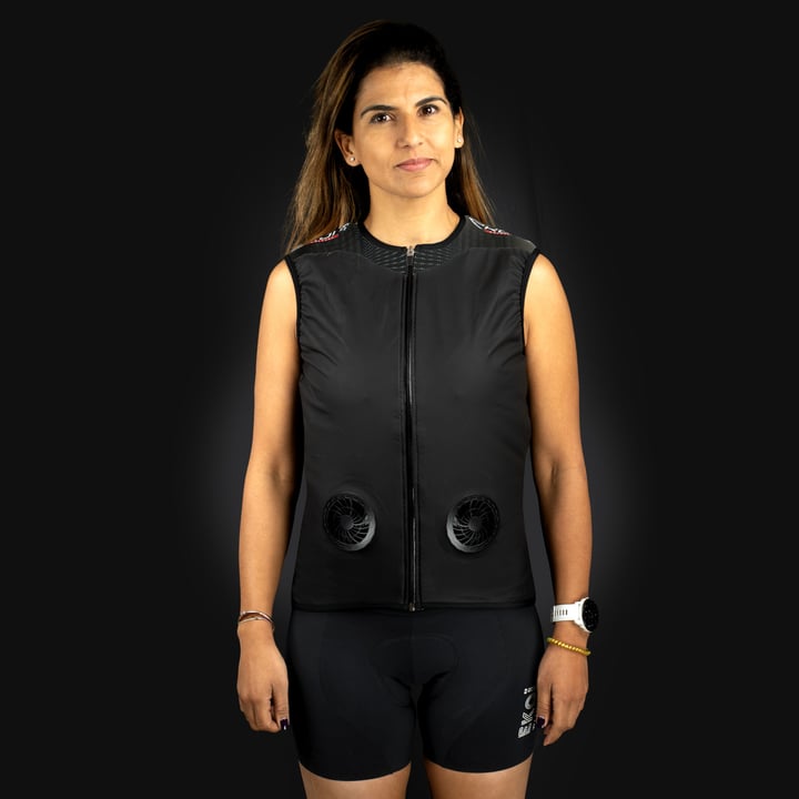 GILET EKOI REFRESH NOIR
