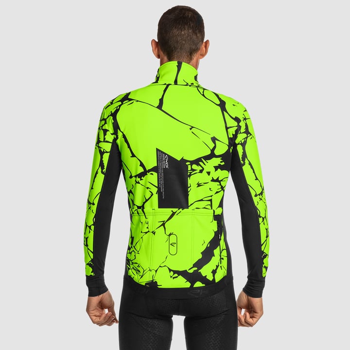 Veste thermique EKOI MARBRE Vert fluo
