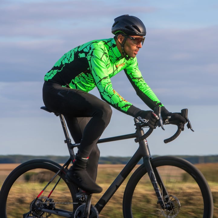 Veste thermique EKOI MARBRE Vert fluo