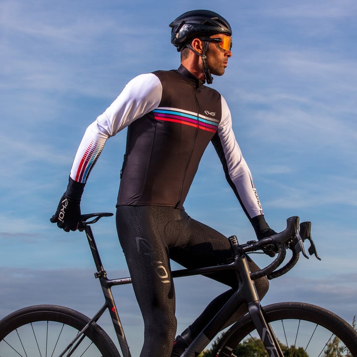 Maillot manches longues EKOI RAINBOW Blanc