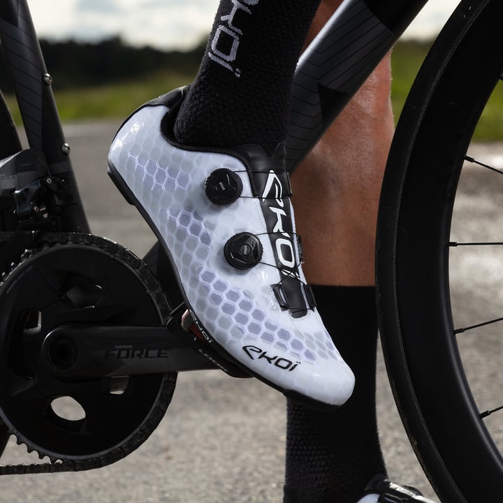 Zapatillas carretera Ekoi R4 Light Blanca