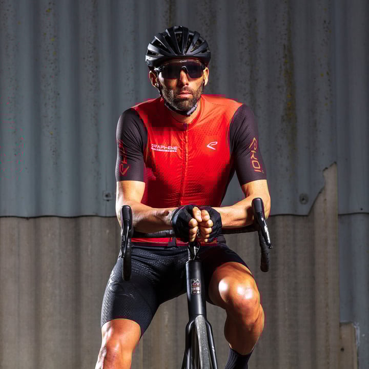 Maillot EKOI GRAPHENE HEXAGONE Rouge