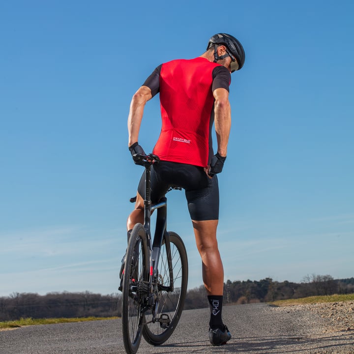 Maillot EKOI GRAPHENE HEXAGONE Rouge