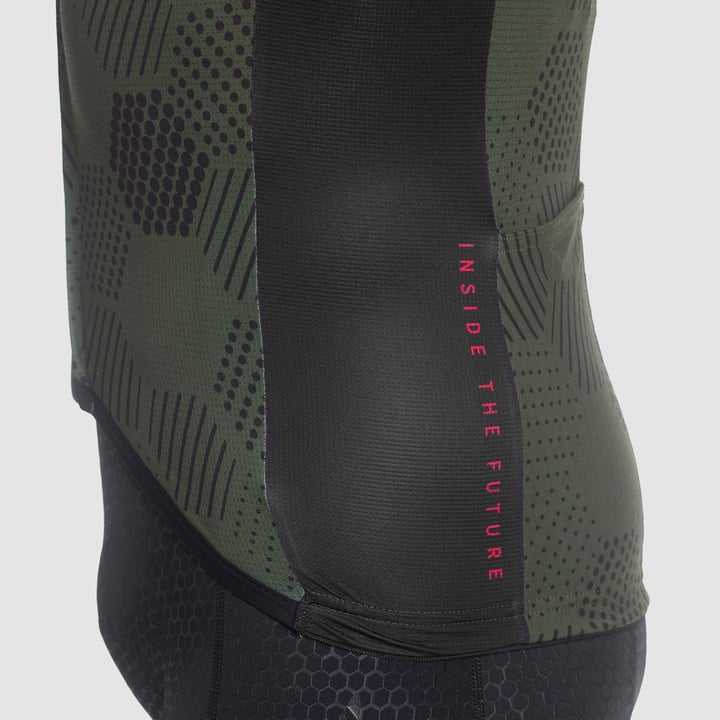 Maillot EKOI GRAPHENE HEXAGONE Kaki