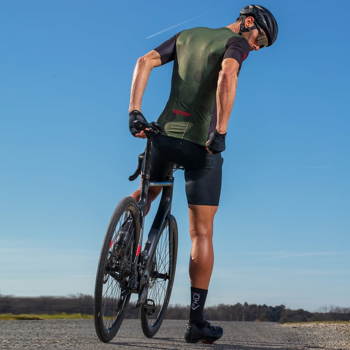 MAILLOT ETE EKOI HEXAGONE GRAPHENE A23 KAKI