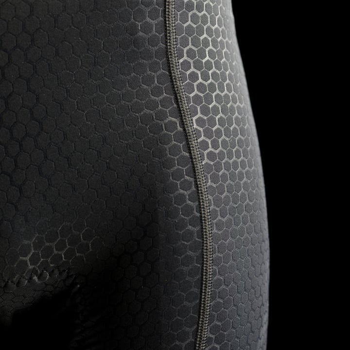 Spodenki na szelkach 3D GEL PERF HEXA Czarne