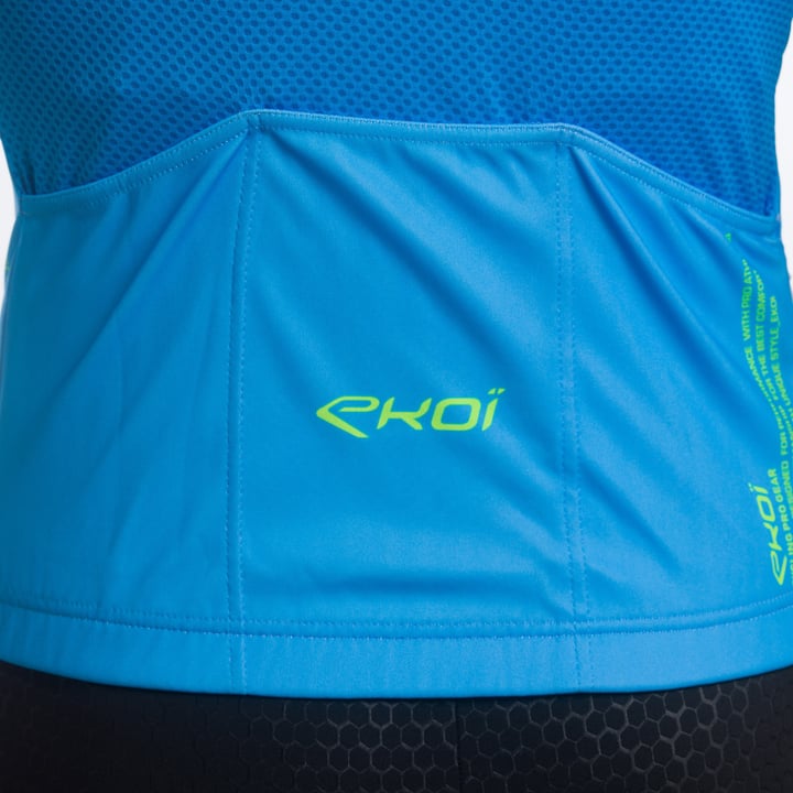 MAILLOT EKOI CWS BLUE LIME