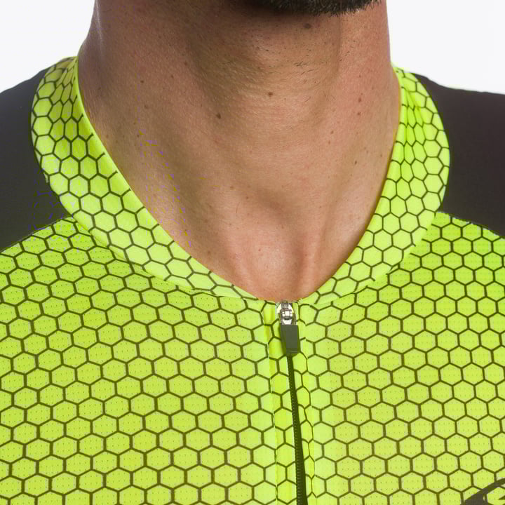 MAILLOT ETE EKOI UNITED CHAMPION A23 JAUNE FLUO