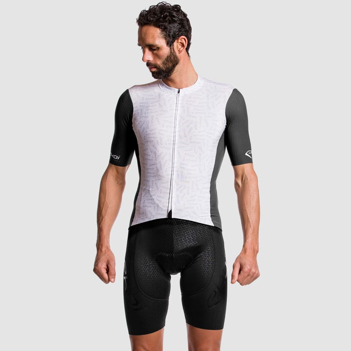 MAILLOT ETE EKOI ALL OVER A23 BLANC