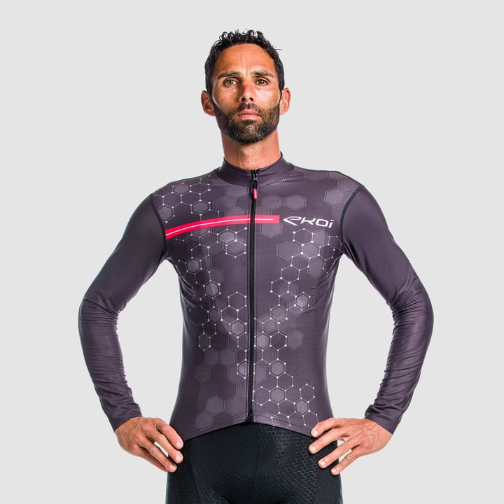 LONG SLEEVES JERSEY EKOI ATOM GREY