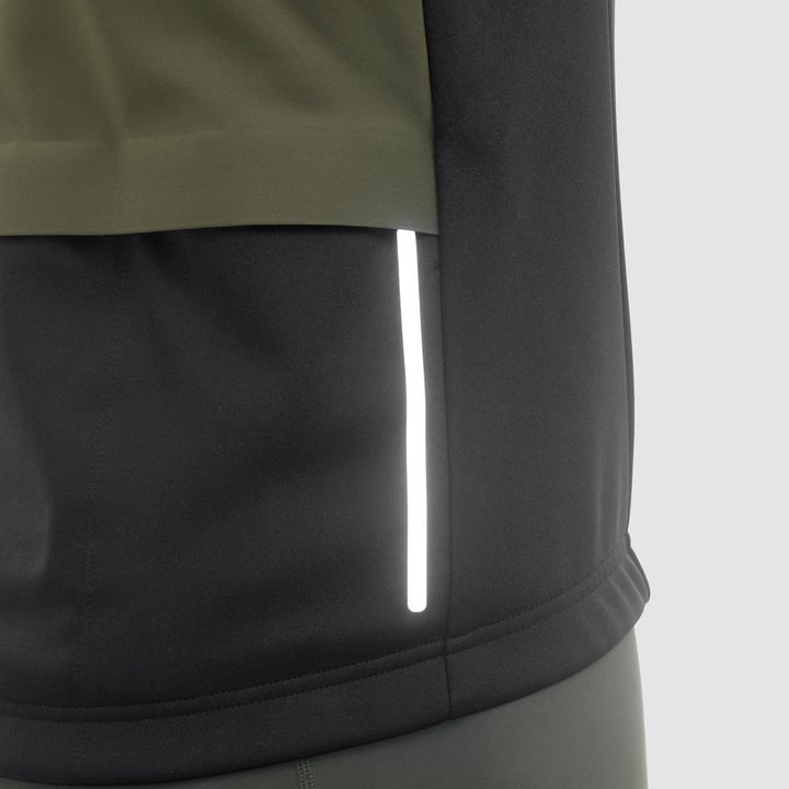 EKOI GRAVEL Khaki unisex thermal jacket