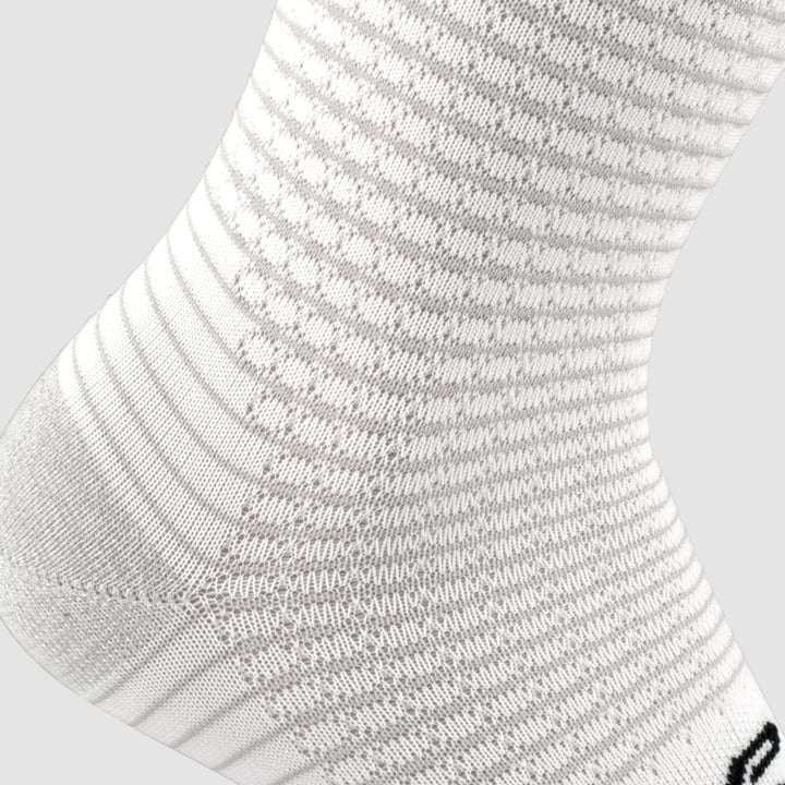Ponožky EKOI CARBONE BICYCLE bílé 18cm