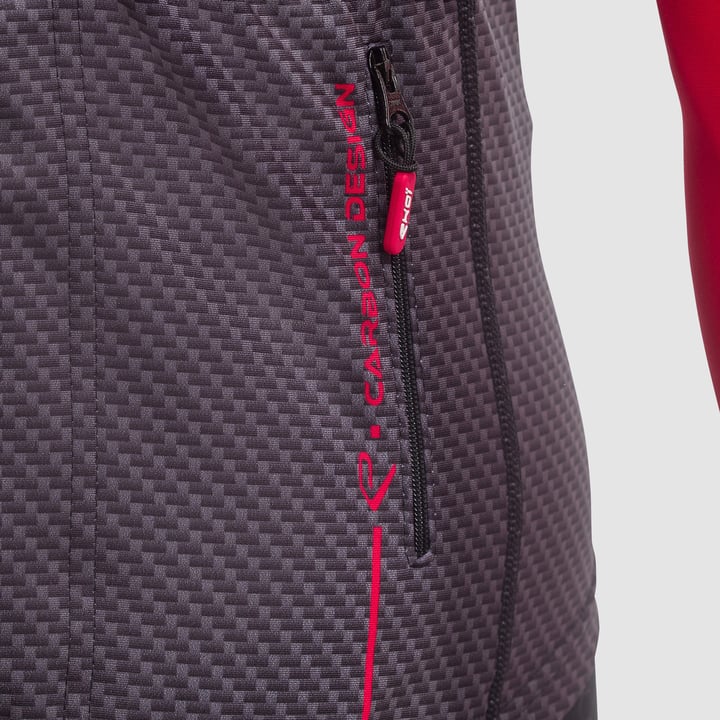Maillot manches longues EKOI CARBON Rouge