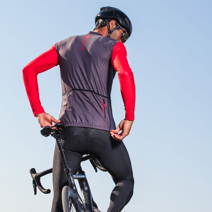 Maillot manches longues EKOI CARBON Rouge