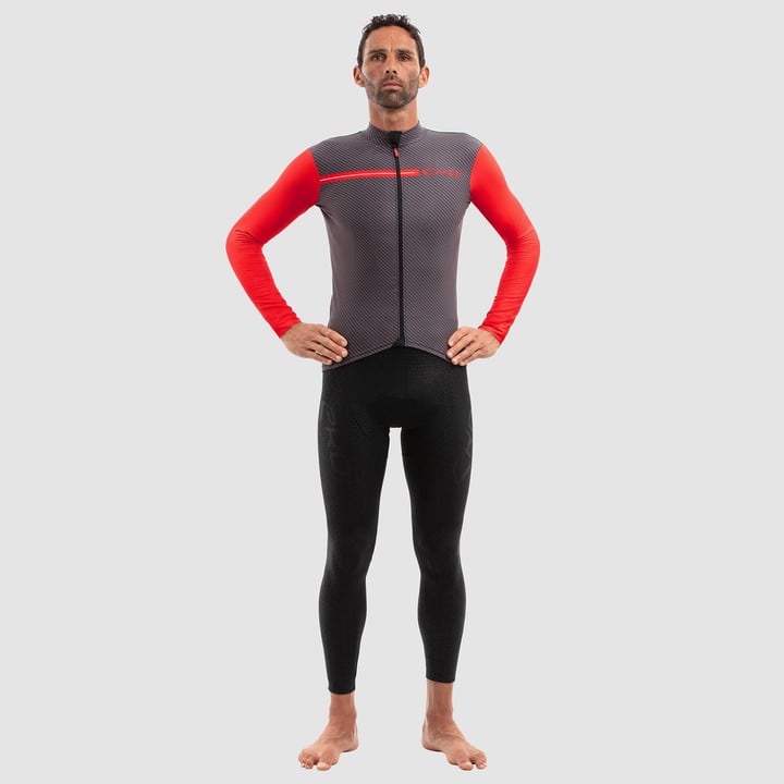 Maillot manches longues EKOI CARBON Rouge