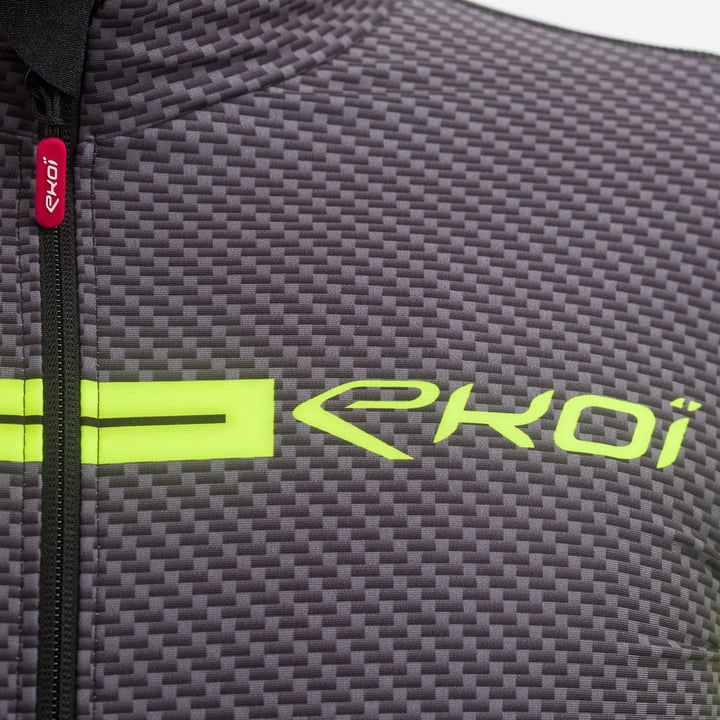 Maillot manches longues EKOI CARBON Jaune fluo