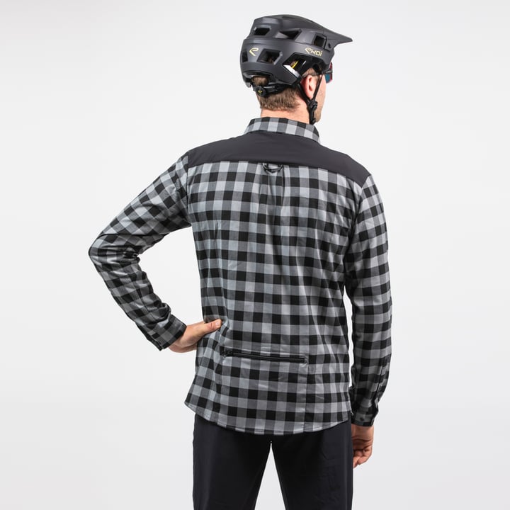 Chemise MTB FLOW TRAIL GRIS
