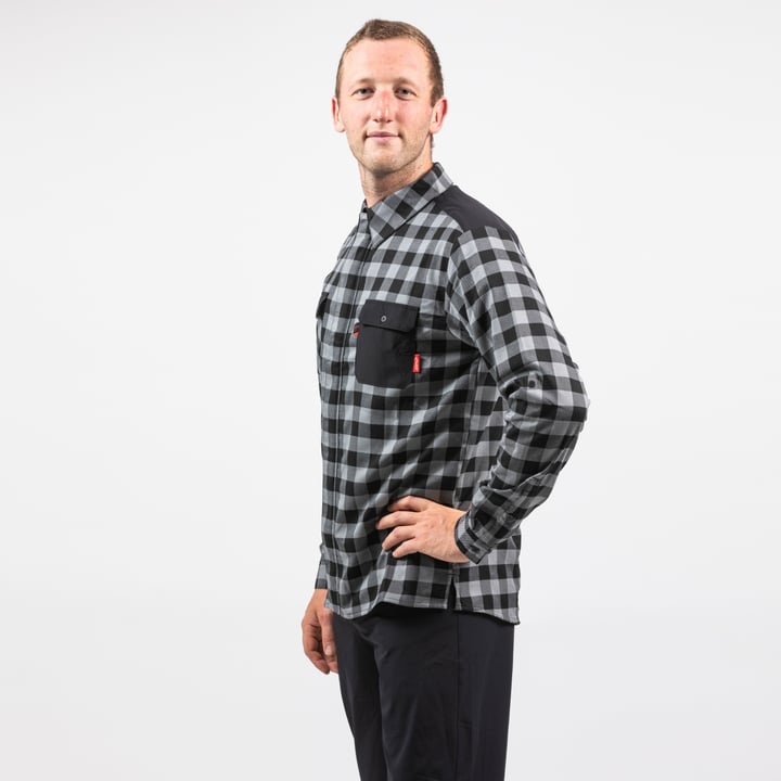 Chemise MTB FLOW TRAIL GRIS