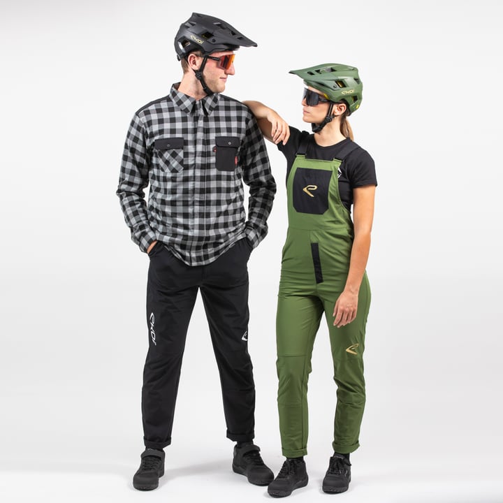 Chemise MTB FLOW TRAIL GRIS