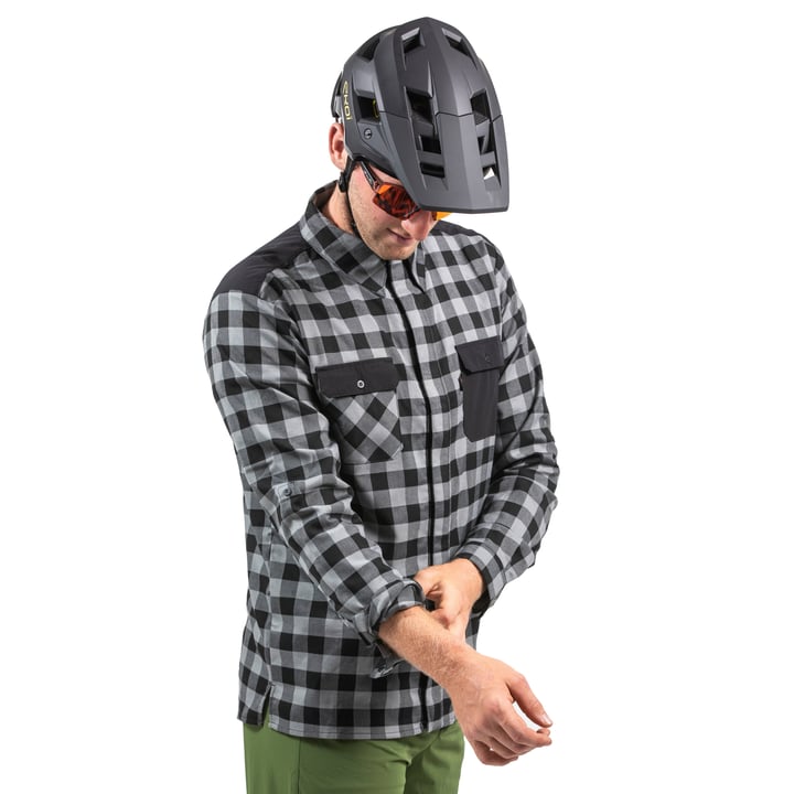 Chemise MTB FLOW TRAIL GRIS