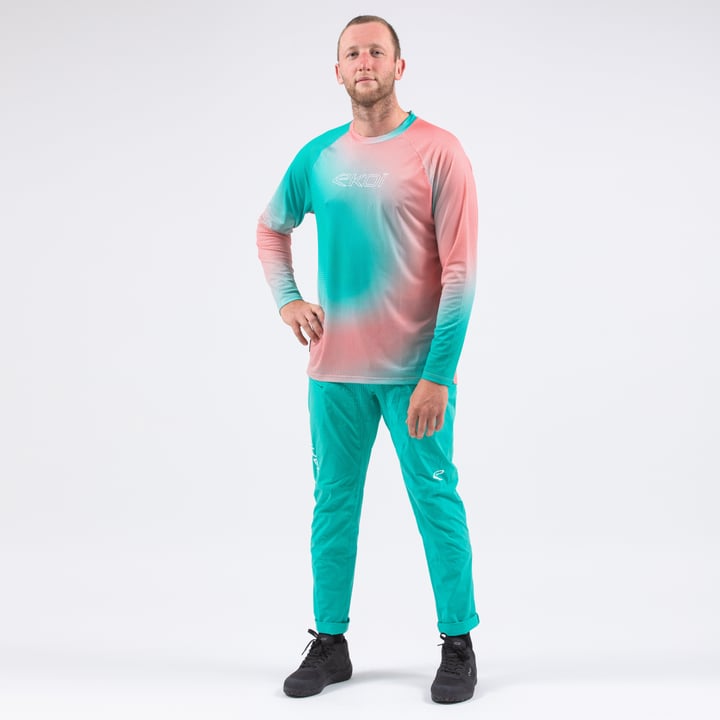 Pantalon EKOI VTT VTT RUTS N WAVES BLEU