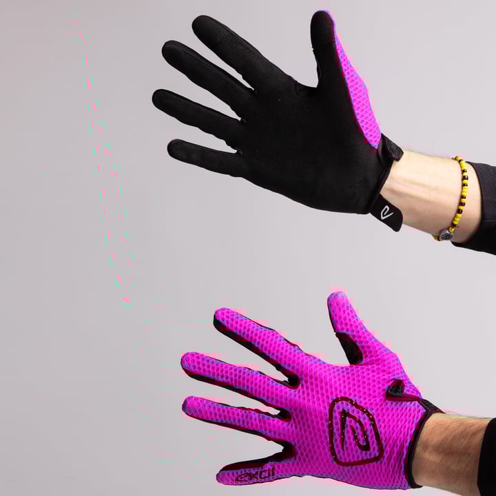 Handschoenen MTB EKOI Racing R Roze