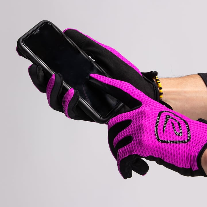 Handschoenen MTB EKOI Racing R Roze
