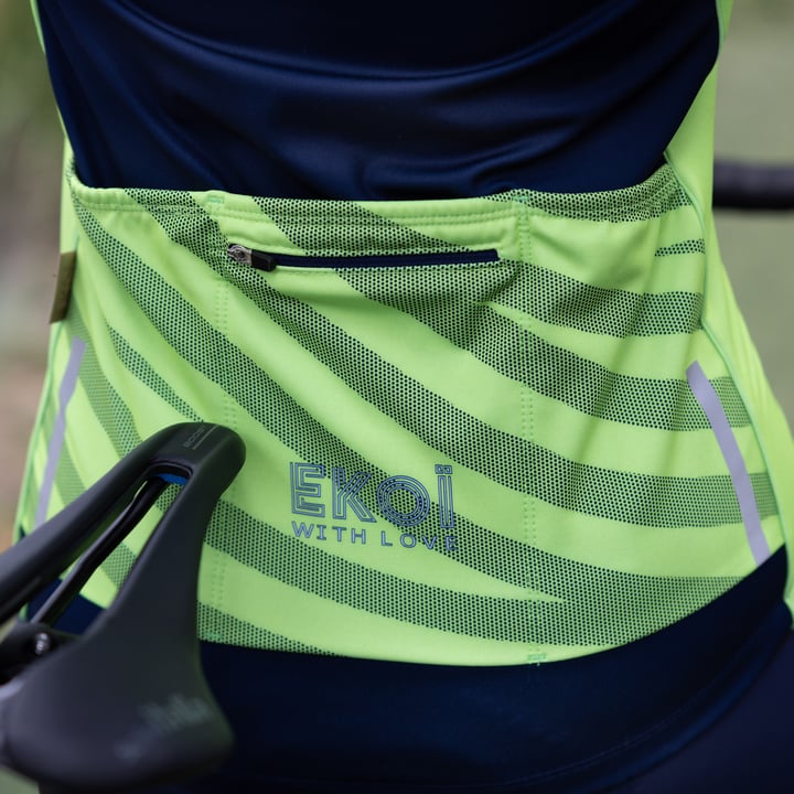 MAILLOT MANCHES LONGUES FEMME EKOI SPORTY JUNGLE FLUO