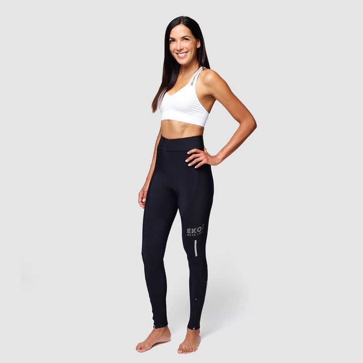 MAILLOT MANCHES LONGUES FEMME EKOI GLOW SHADES NOIR