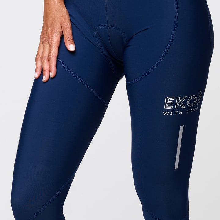 MAILLOT MANCHES LONGUES FEMME EKOI STRIPES BLEU