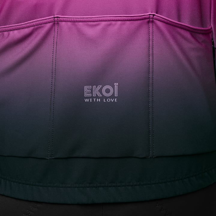 Maillot manches longues Femme EKOI GEOMETRIK Rose