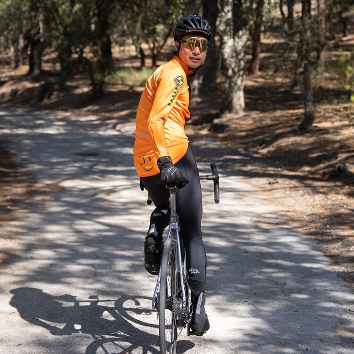 VESTE THERMIQUE FUMY BEPPU WINTER 2022 BY EKOI ORANGE