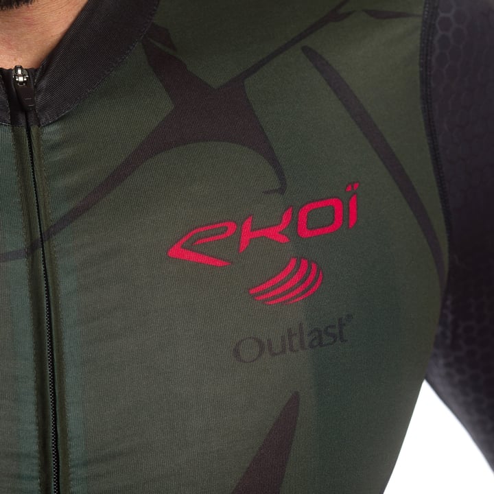 Maillot EKOI OUTLAST MARBRE Kaki
