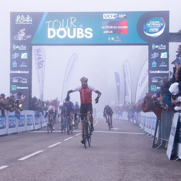 Jesus Herrada (Cofidis) winner on Tour du Doubs
